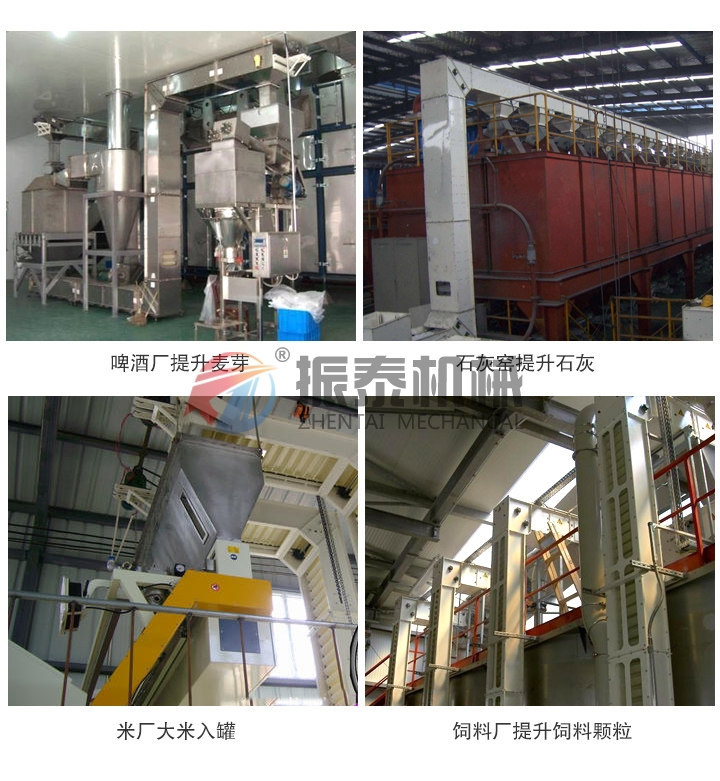 碳酸鈉斗式提升機現場